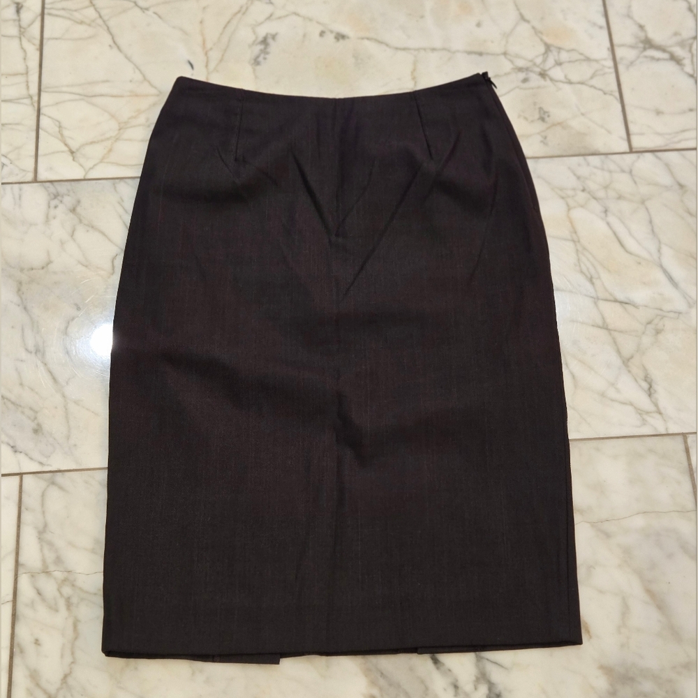 Mango Elegant Black Pencil Skirt